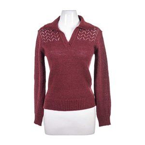 Collage Pullovers LG Burgundy